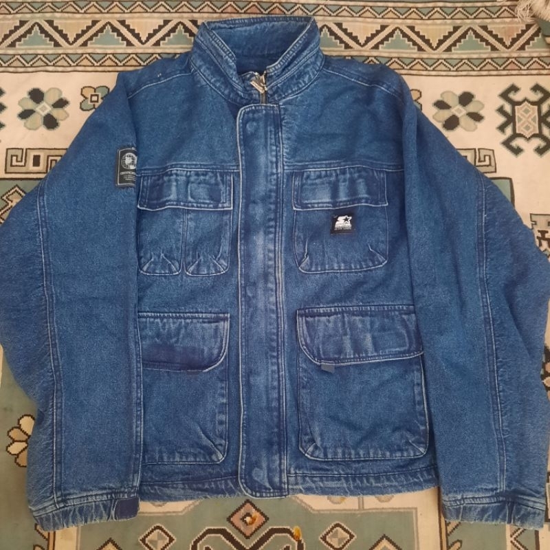 starter denim jacket
