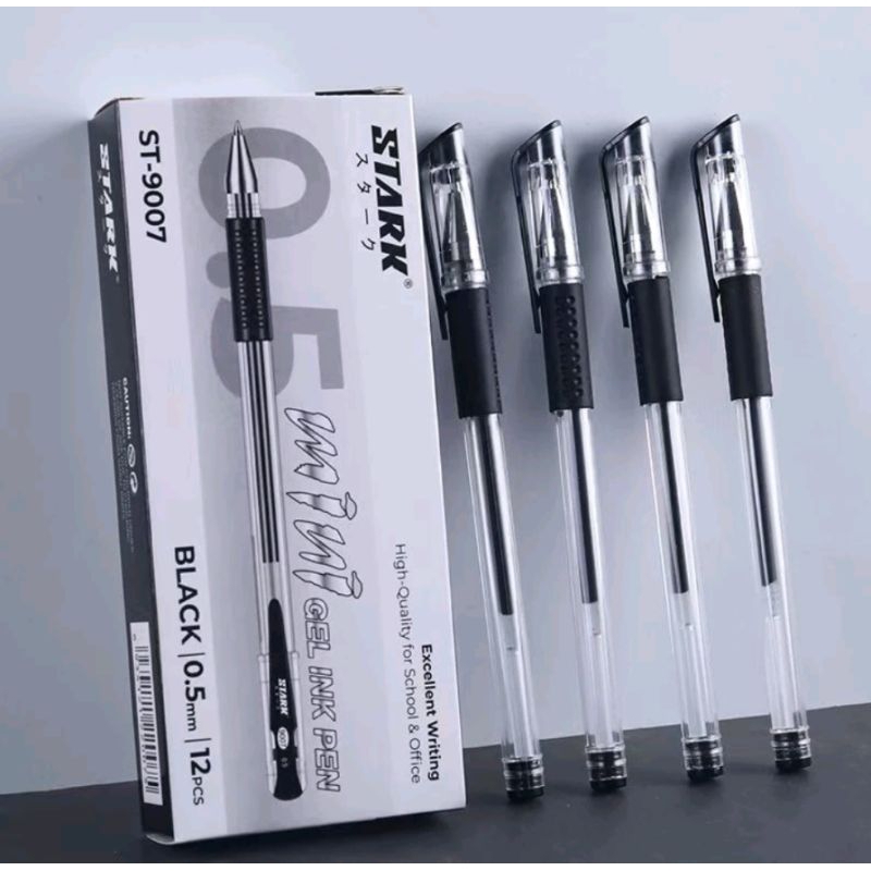 

(12pcs) pulpen gel mini STARK/pulpen gel mini murah