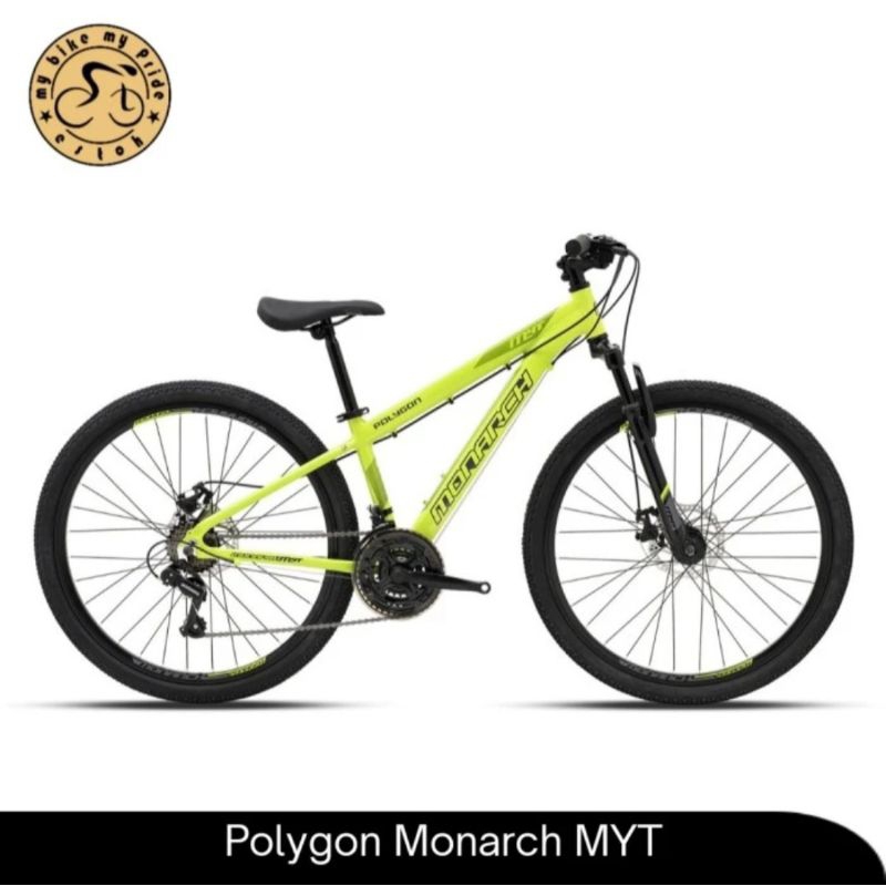 Sepeda Gunung MTB Polygon Monarch MYT Ukuran 26 Inchi Alloy Cakram Original