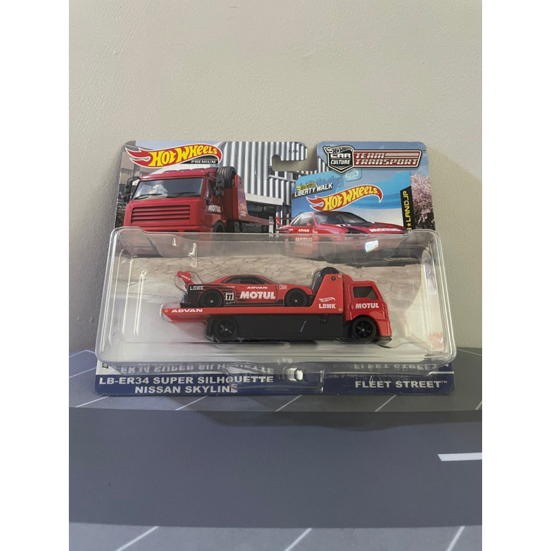 Hotwheels Nissan Skyline ER34 Transport