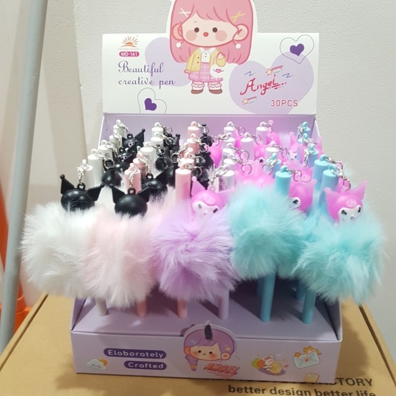 

Bolpoin Gel Bulu Bentuk Kuromi MD-161