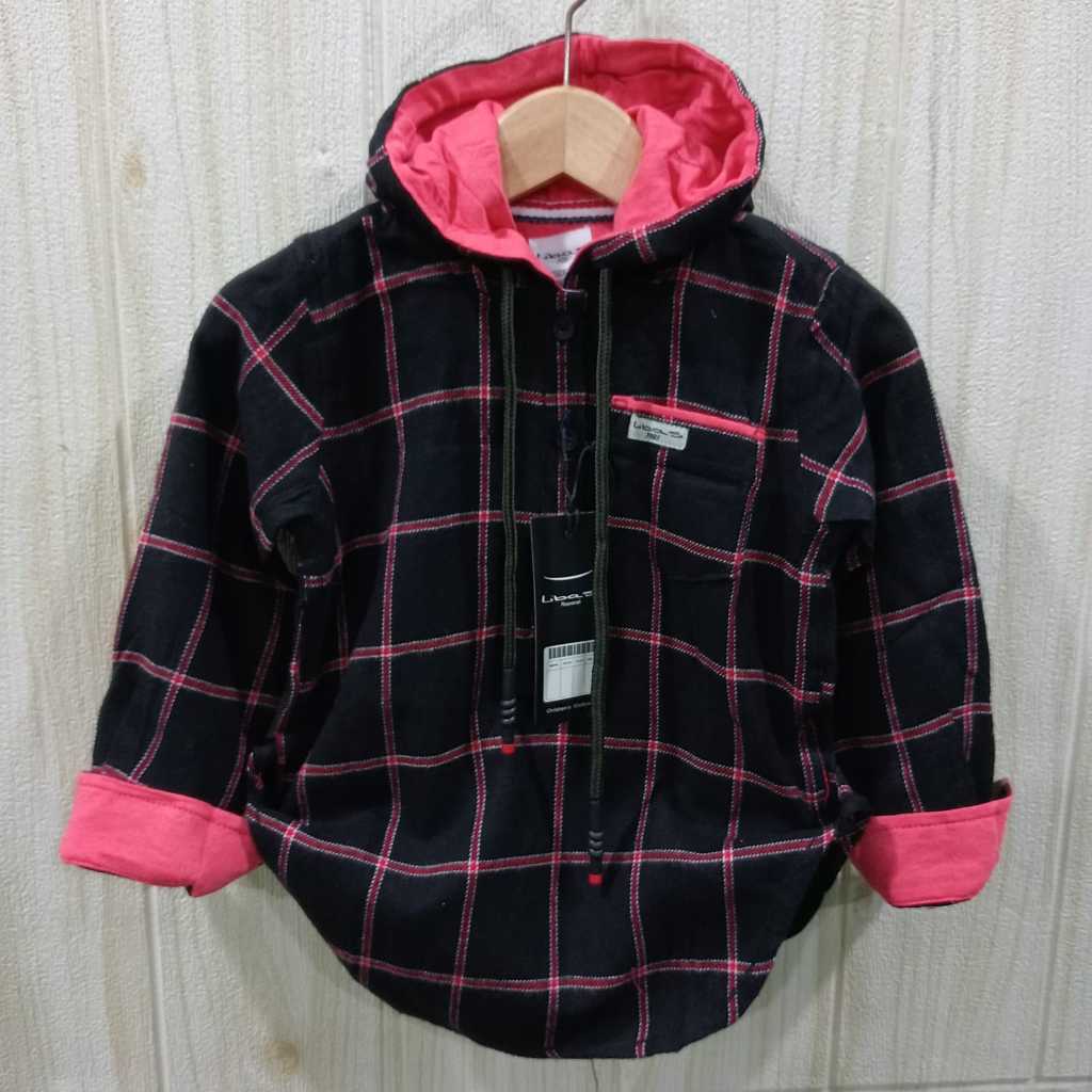 Hoodie Anak Kurta Lengan Panjang Bahan Flanel Premium By Libas