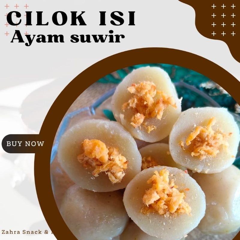 

PROMO COD Cilok isi ayam suwir pedas 500gr