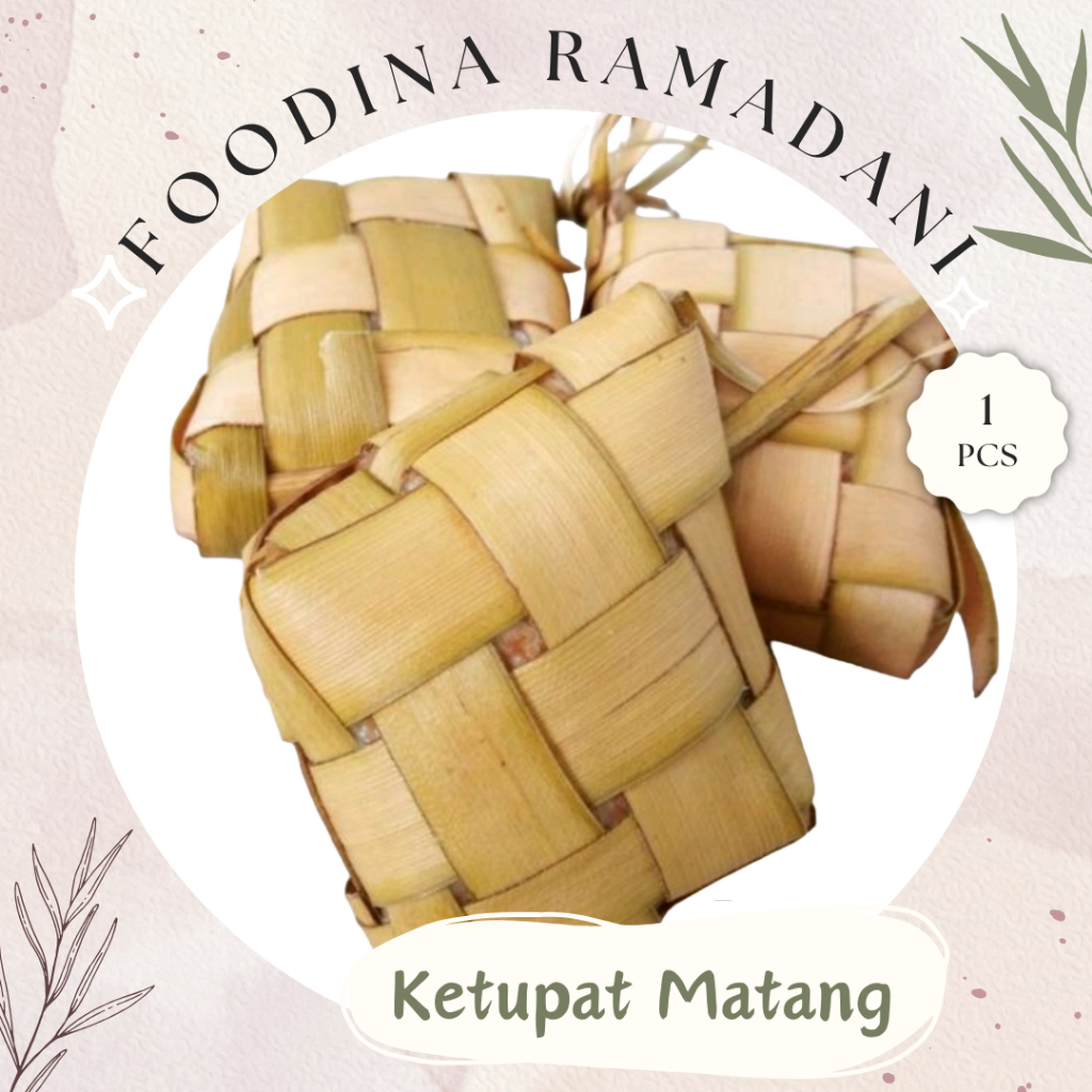 

KETUPAT Matang Fresh [ Isi 1 Pcs ] Harga Per PCS