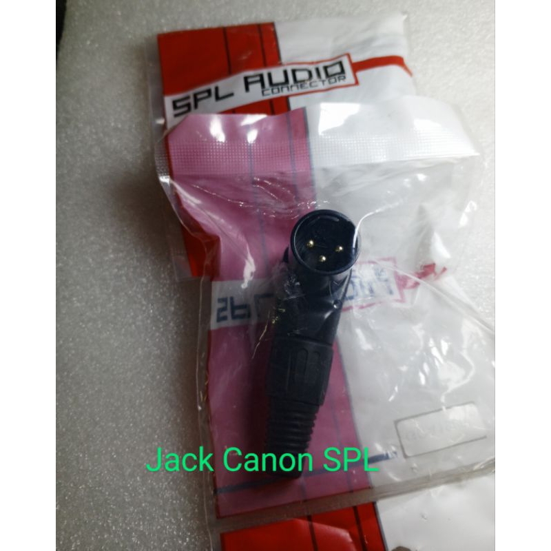Jack & Soket Canon SPL Audio