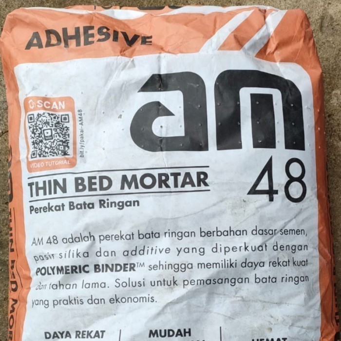 SEMEN PEREKAT BATA RINGAN AM 48 kemasan 40 kg