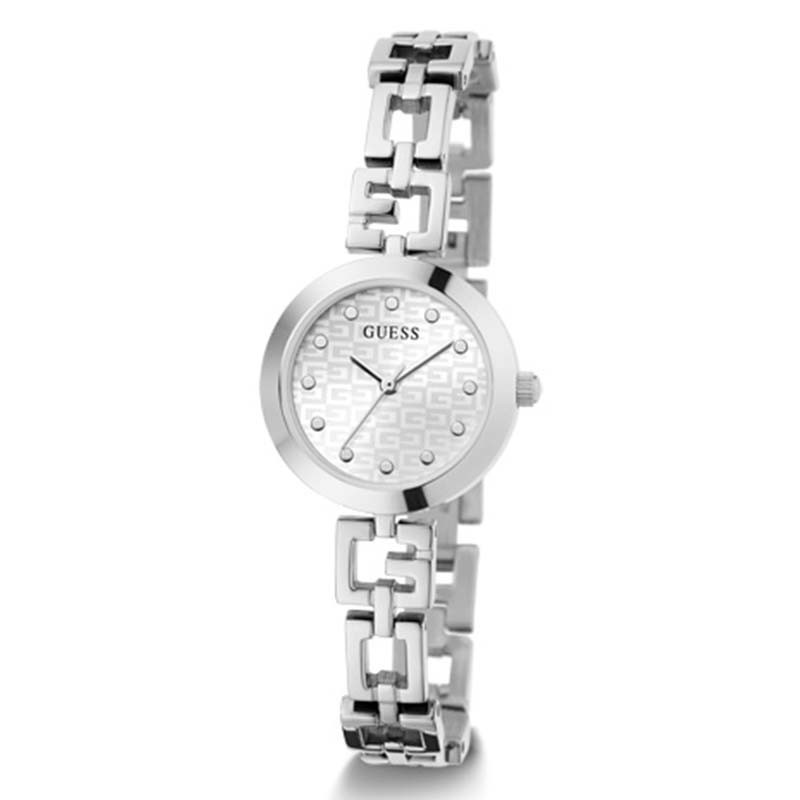 Original 100%. Guess GW0549L1 Lady Jam Tangan Wanita Analog Silver
