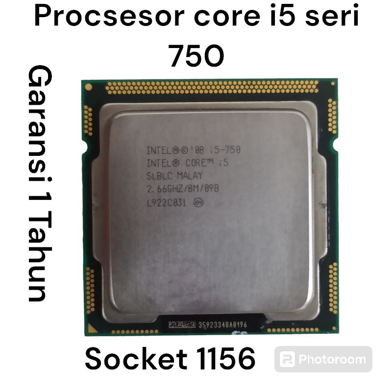 Procsesor core i5 seri 750 gen1 Intel