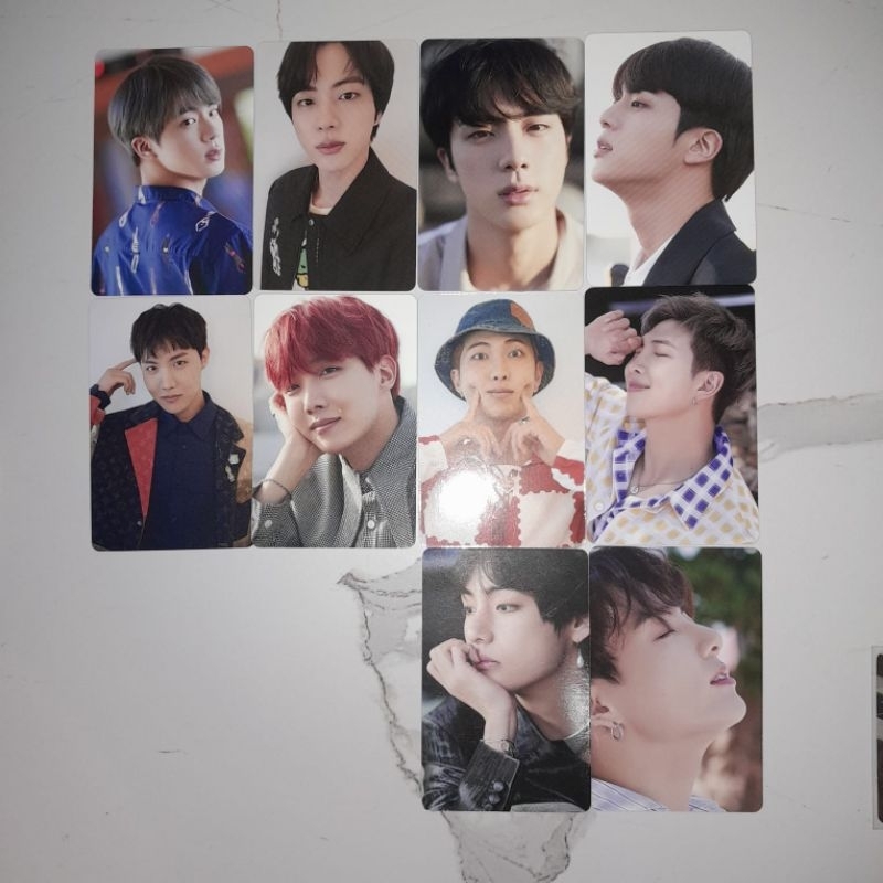 Photocard Dicon 101 BTS Kim Seokjin Jin Jhope Jung Hoseok Rm Kim Namjoon Kim Taehyung Jeon Jungkook