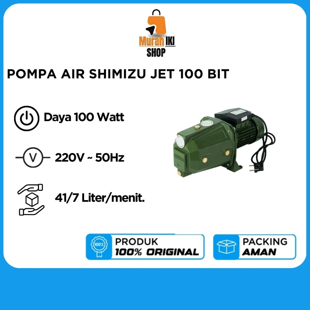POMPA AIR SHIMIZU JET 100 BIT/POMPA AIR SHIMIZU JET 108 BIT