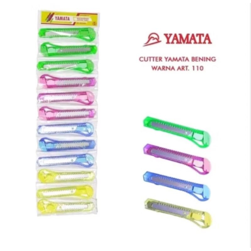 

(12pcs) cutter bening murah besar / cutter doff murah/ cutter besar