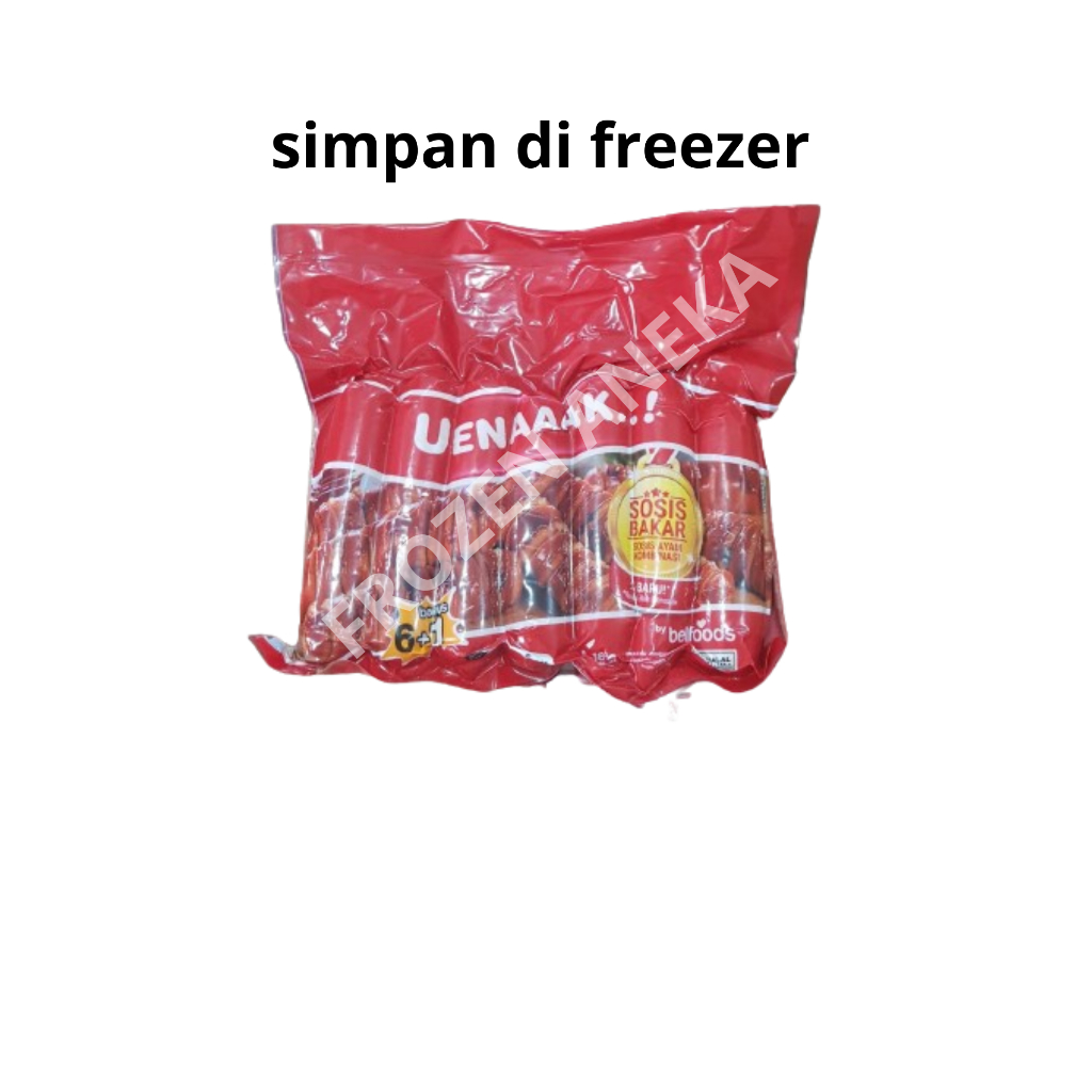 

SOSIS AYAM BAKAR UENAAAK BELFOODS 475GR (KHUSUS PADANG)