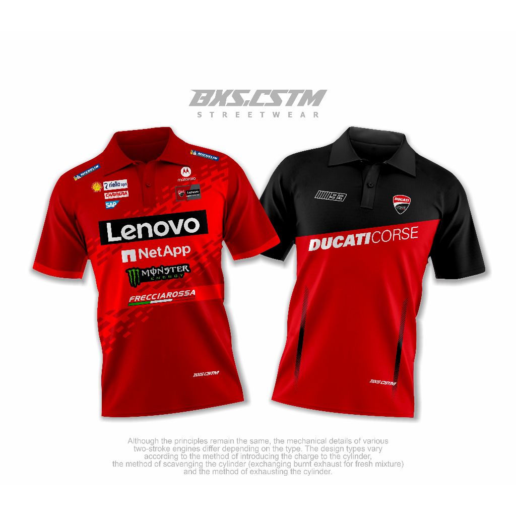 KEMEJA MOTOR FULL PRINTING LIVERY MOTOGP