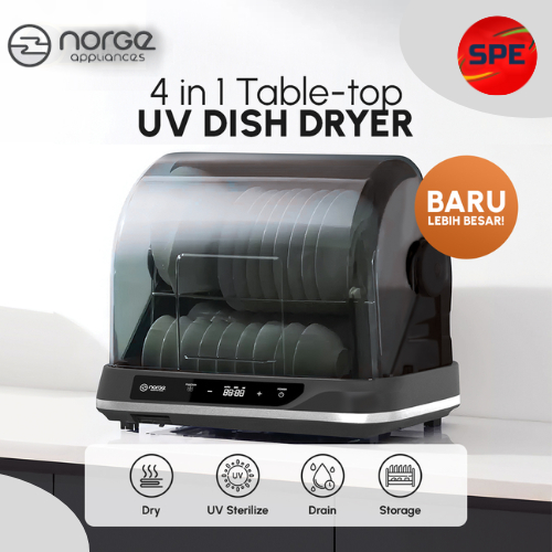 NORGE UV DISH DRYER 52 LITER NGDD52UV