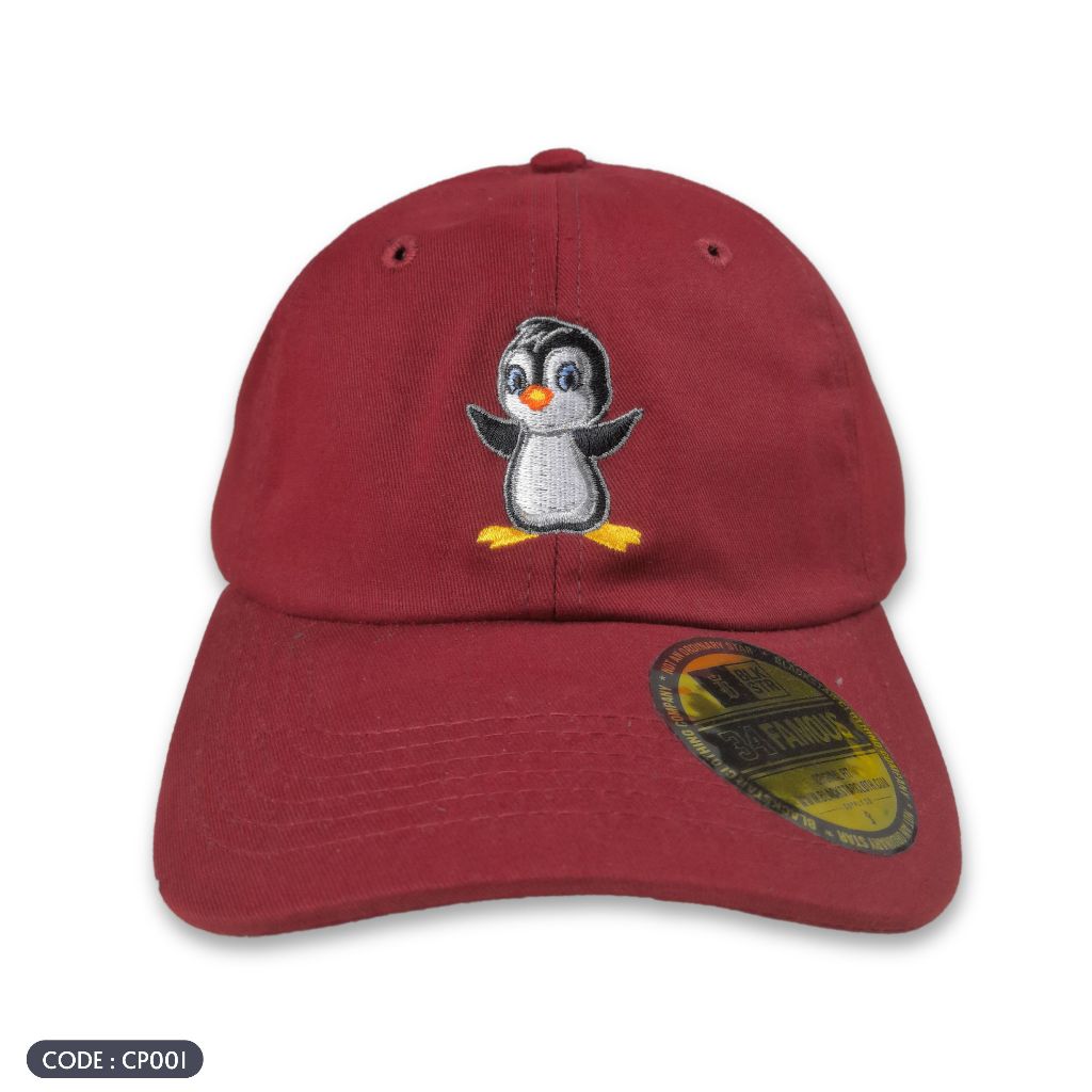 Blackstar Clothing Company Topi Polo Cap Little Penguin CP001