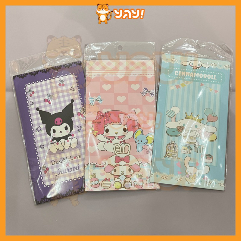 

YAY! Amplop Sticker Set Sanrio 10 IN 1 + Card
