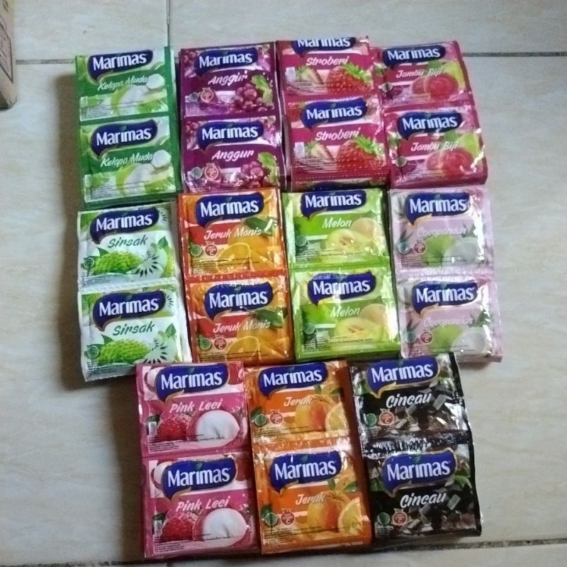 

Marimas isi 10sachet @6gr (random)