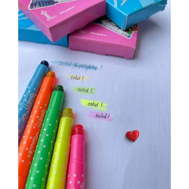 

KODE N4J2 Solid Highlighter Stabilo gel Stabilo anti kering