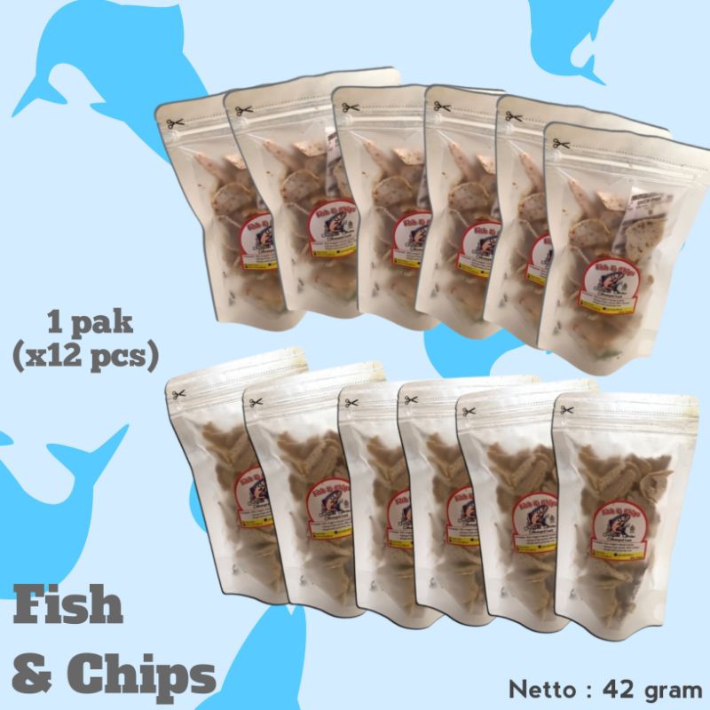 

1 Pack Basreng Fish and Chips Kemasan Ekonomis