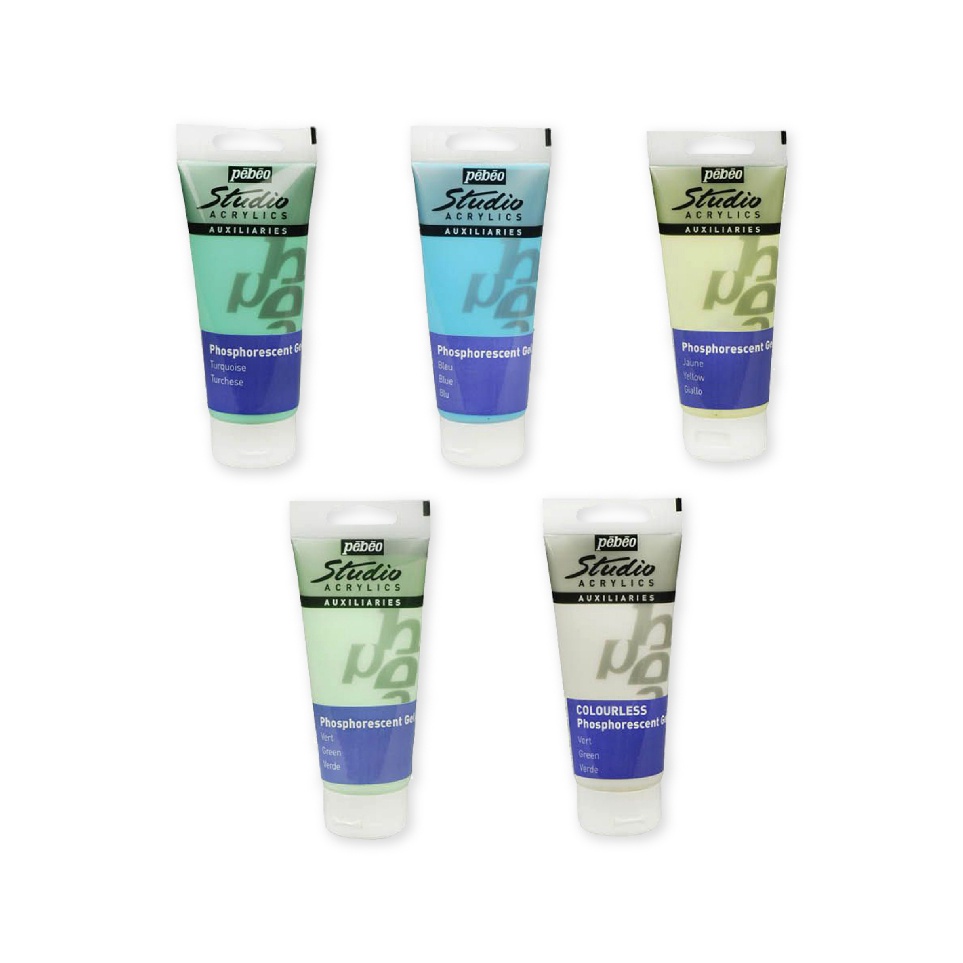 

KODE M7J4 Pebeo Studio Acrylic Phosphorescent Gel Medium Fosfor