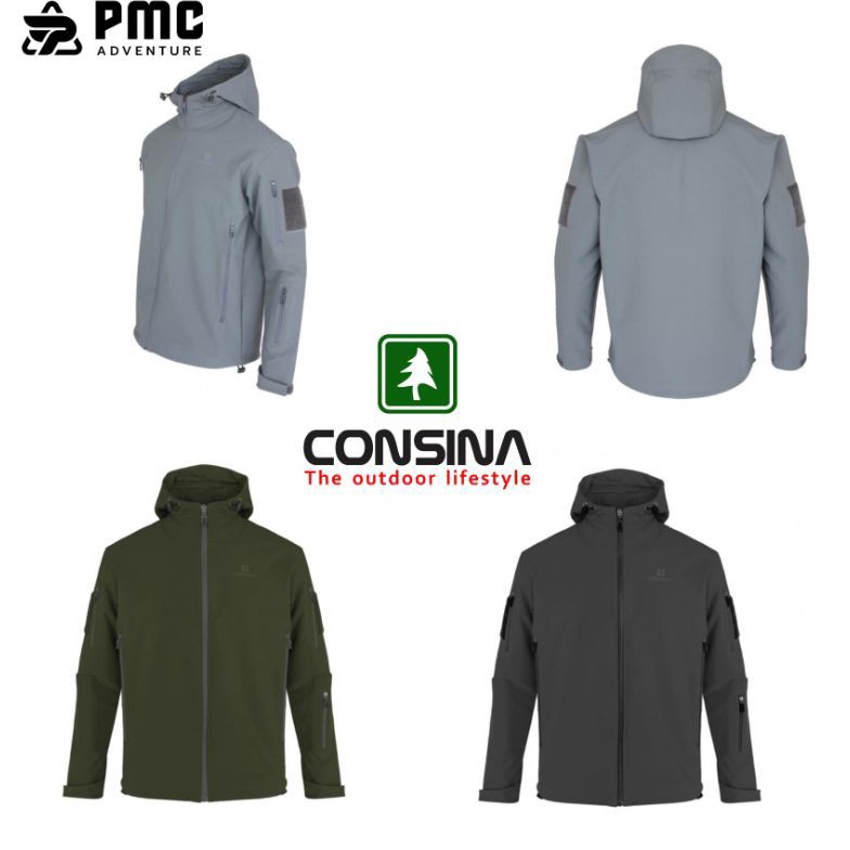 KODE A17N Jacket grey wolves consina original  jacket pria Jacket Bonfire