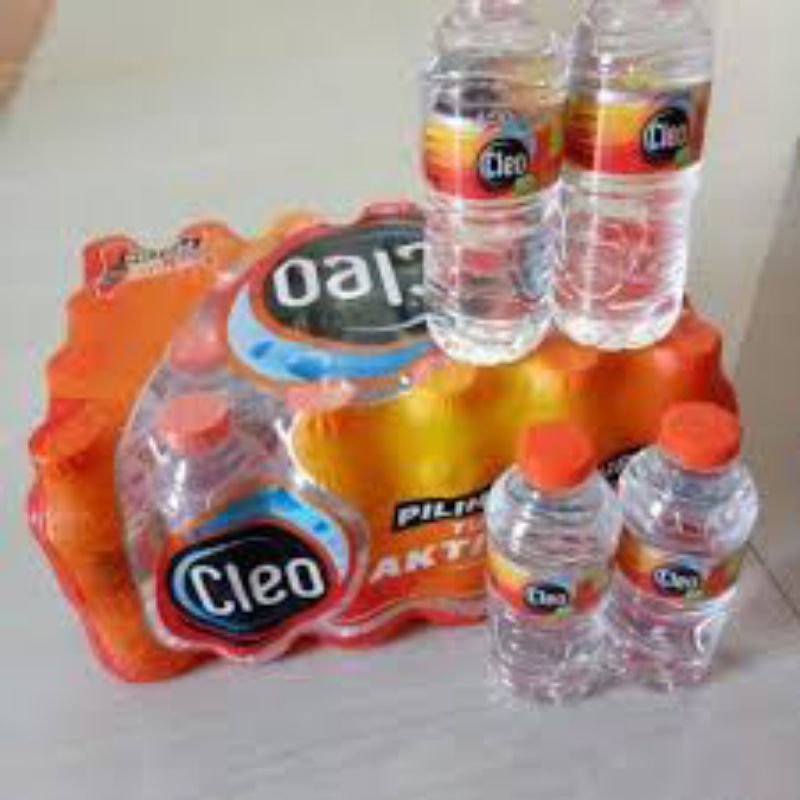 

Cleo botol mini isi 220ml 24biji