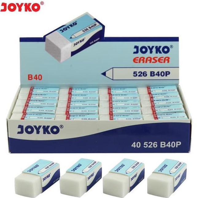 

KODE P4Y9 TOKO RAHAYU ISI 4 JOYKO PENGHAPUS PENSIL PUTIH KECIL