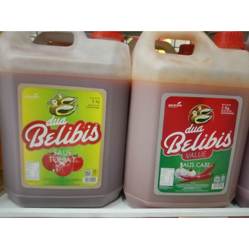

Dua Belibis Saus Tomat Jerigen 5kg