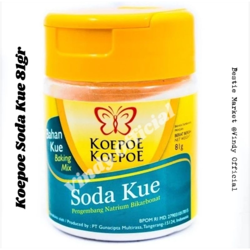 

Koepoe Soda Kue / Baking Soda 81gr