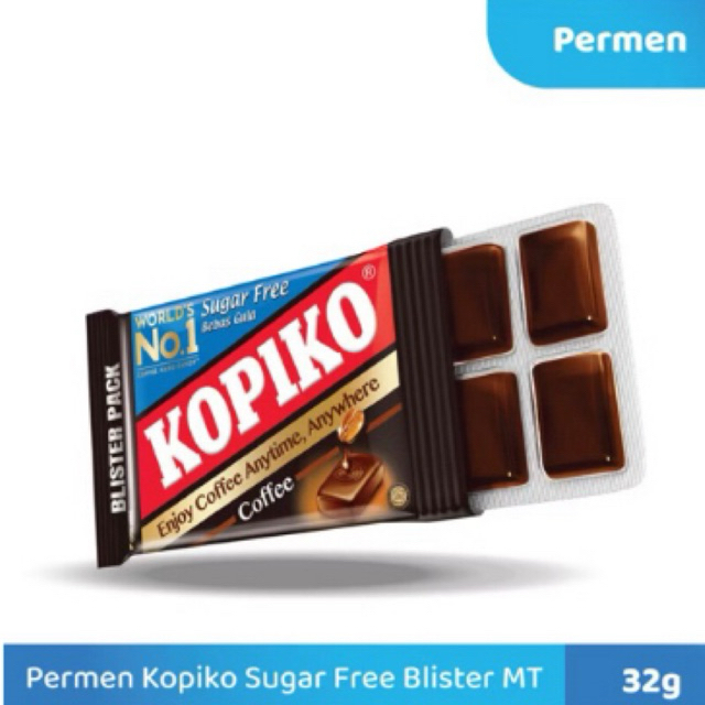 

Permen Kopiko Sugar Free Blister 32gr