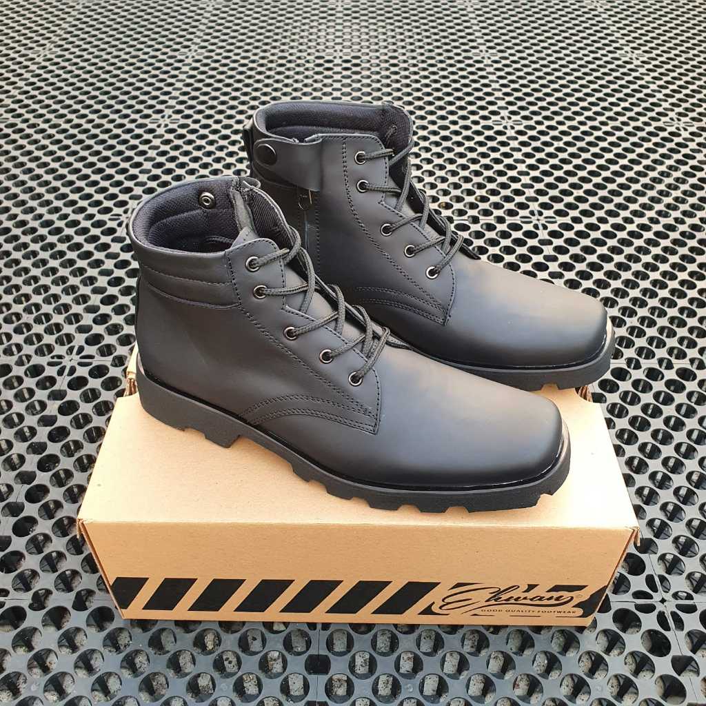 terbaru sepatu pdh pria insole radial bahan full kulit sapi TNI ABRI SCURITY POLRI