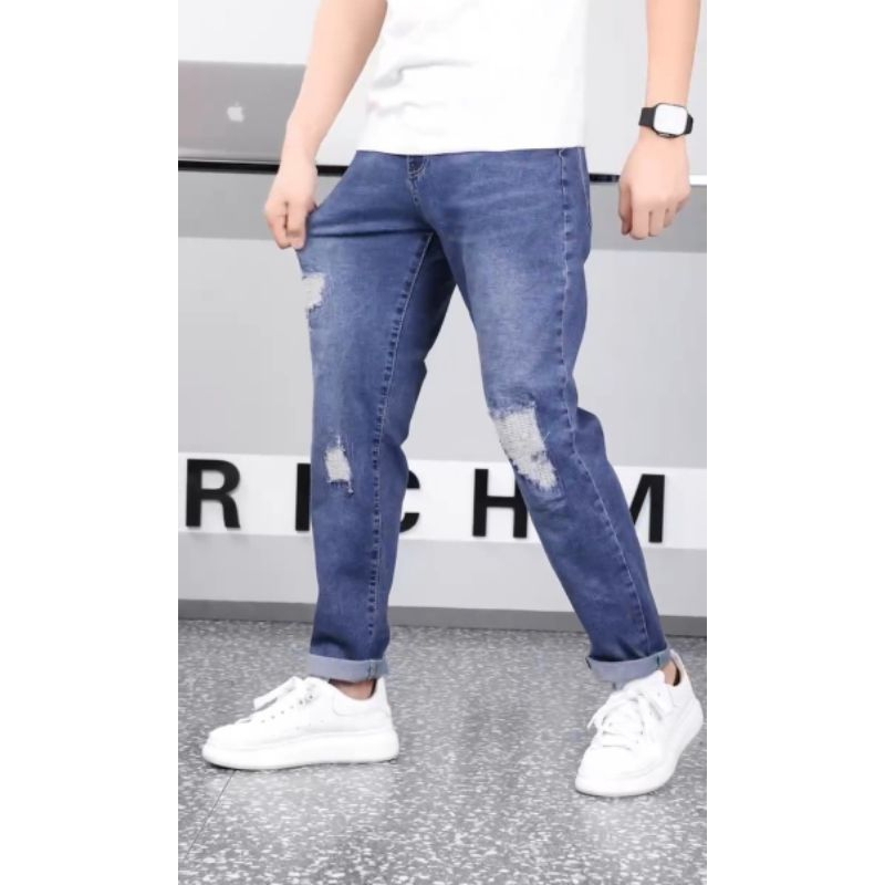 celana jeans panjang Bl cowboy slimfit Stretch premium (665)