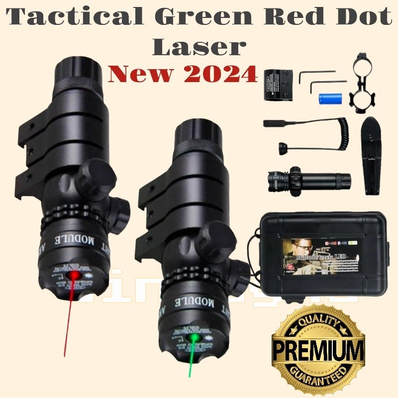 Tactical Green Red Dot Laser penentu Titik Tembak Angin