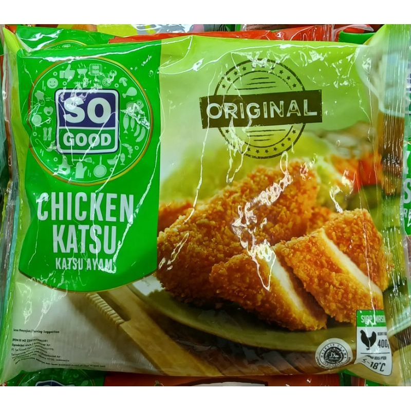 

So Good Chicken Katsu Katsu Ayam Original 400g - HM