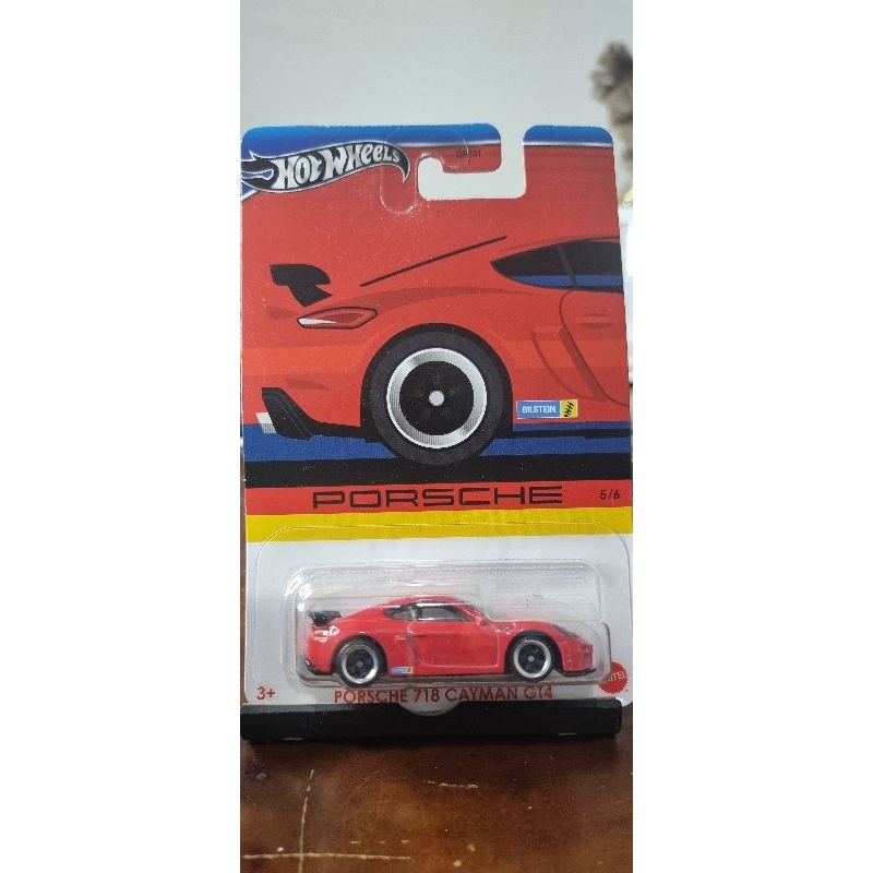 Hotwheels Porsche 718 Cayman GT4