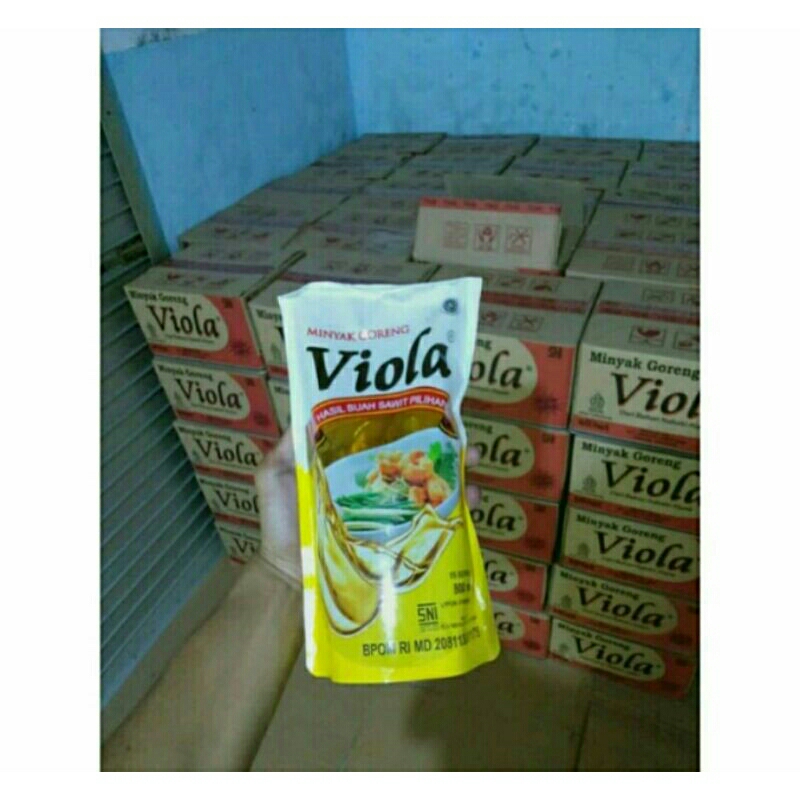 

Promo Minyak goreng viola 800ml isi 6 pouch