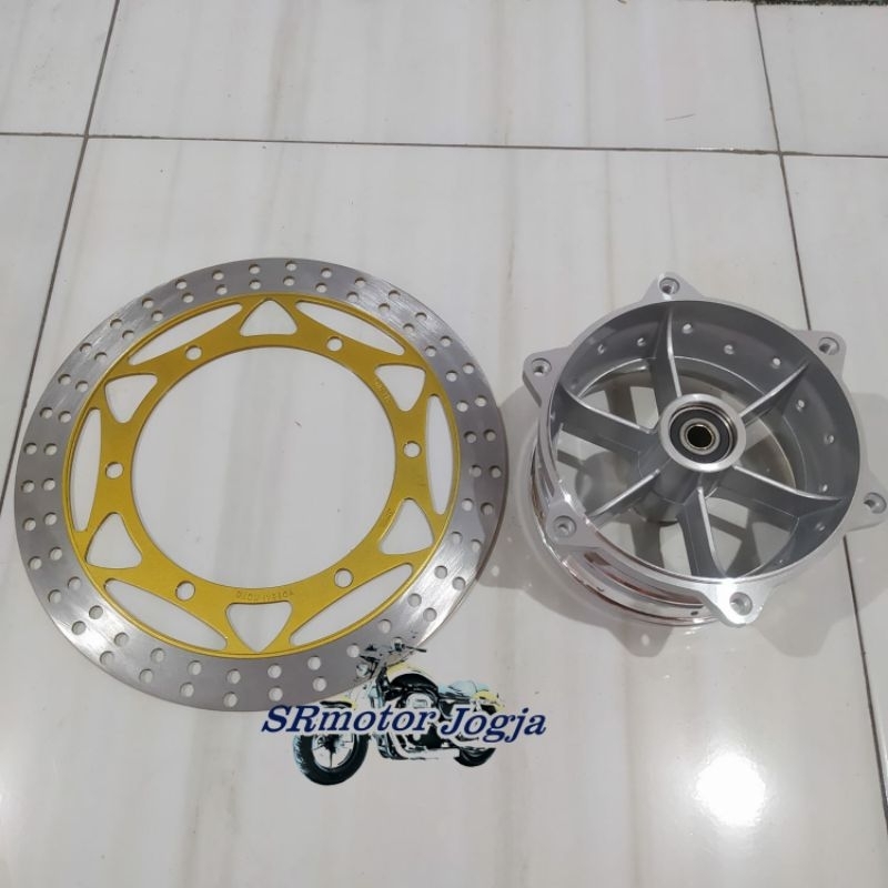 TROMOL DEPAN NINJA PLUS PIRINGAN TROMOL NINJA DEPAN PIRINGAN DEPAN NINJA