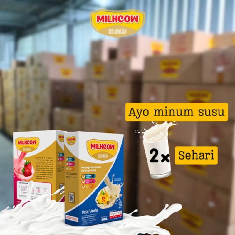 

Promo Paket Milkcow 2pcs 1KG Penambahan Nafsu Makan Anak & Dewasa 100%Ampuh Sepaket 2Kotak