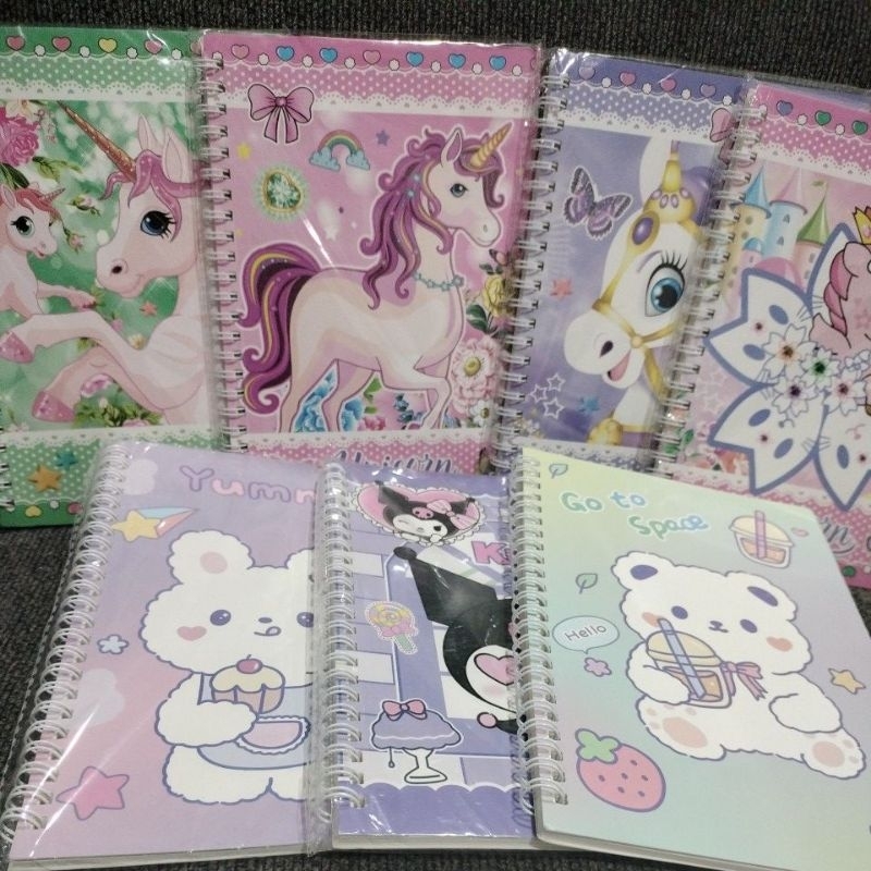 

Notebook Ringbook 3D Sanrio Buku Tulis Warna Notes Diary Karakter Kuromi Cinnamoroll My Melody /Alat Tulis