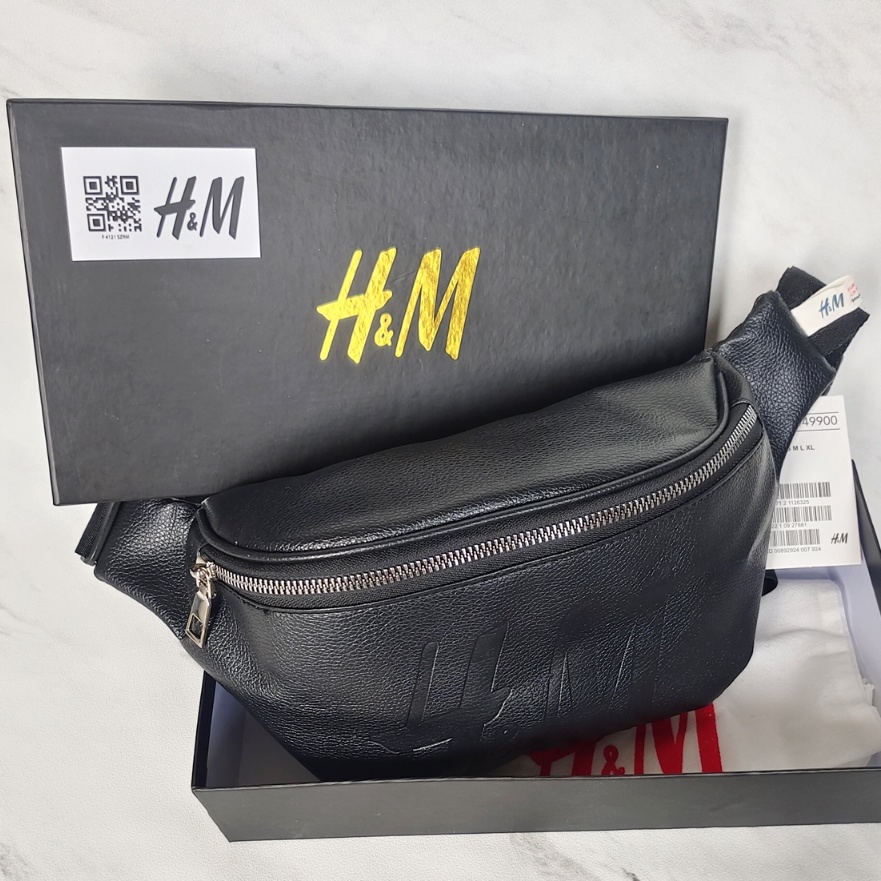 Terlaris HM WAIST BAG TAS PINGGANG HNM KULIT  WAISTBAG HM