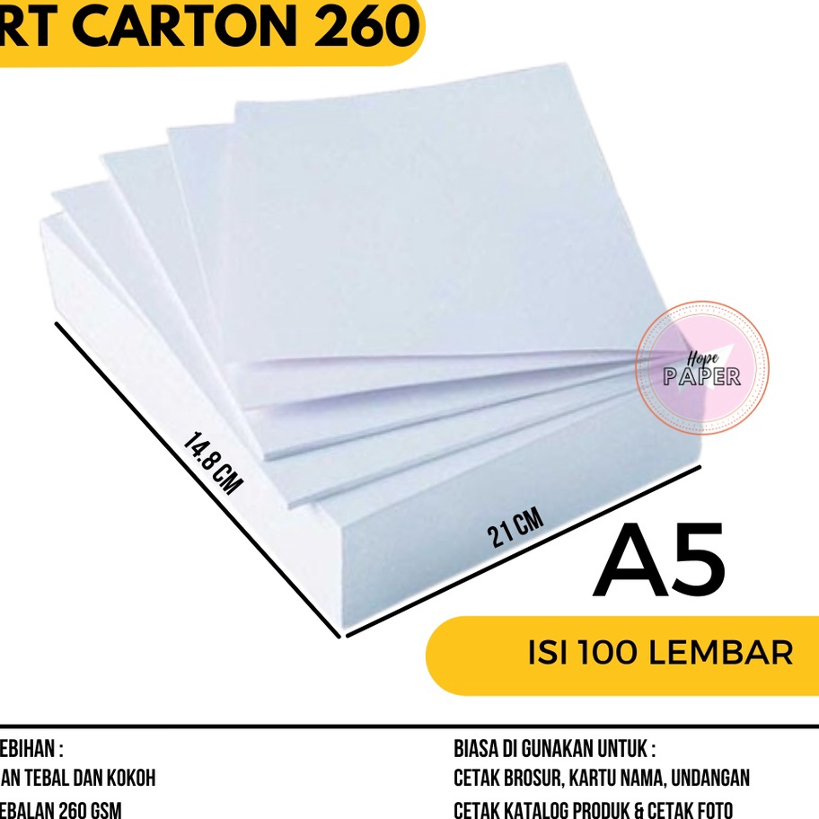 

KF7 Art Carton 26 gsm A5 isi 1 lembar Kes Art Carton 26 gsm Art Karton 26 gsm Kes Karton A5 26 gsm