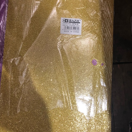 

KI3 Busa glitter 4x6 satuan per lembar ada 4 warna