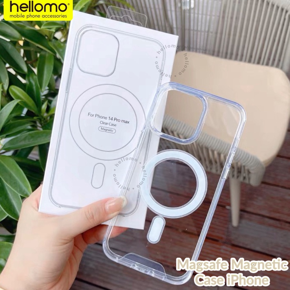 TERMURAH Magsafe Magnetic Case iPhone Casing iPhone Ultra Hybrid Acrylic Hardcase Akrilik