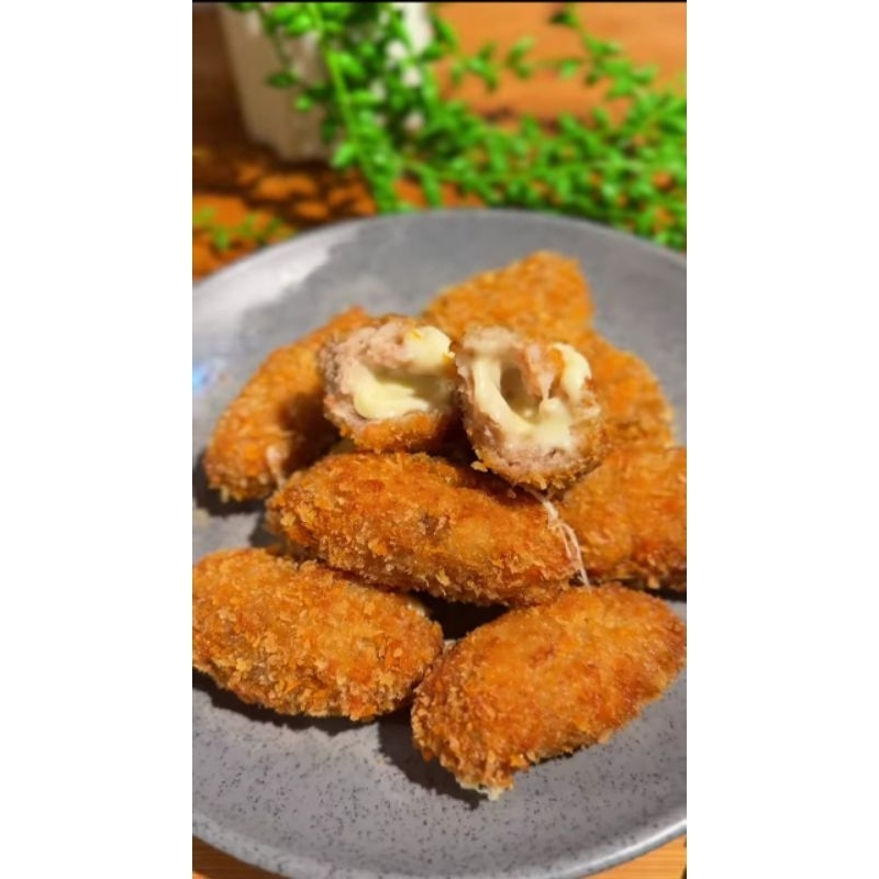 

Udang Keju Mozarela Big Crunchy Bites Isi 10 Pcs/Box