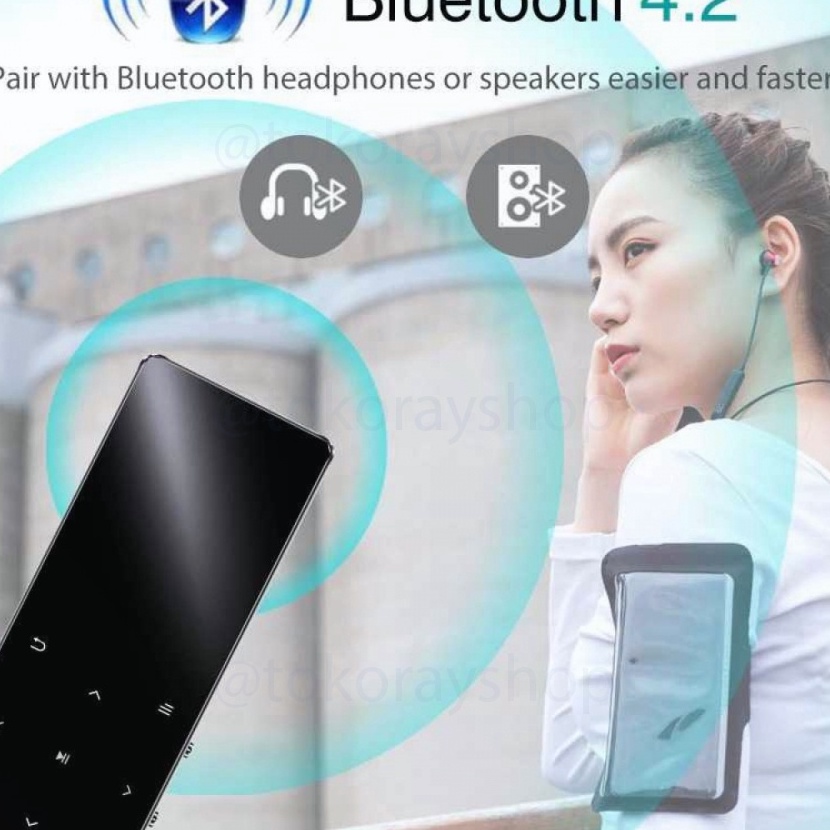 FG2 Tengsen MP3 Player Dital Audio Player Bluetooth Touchscreen 8GB  X3