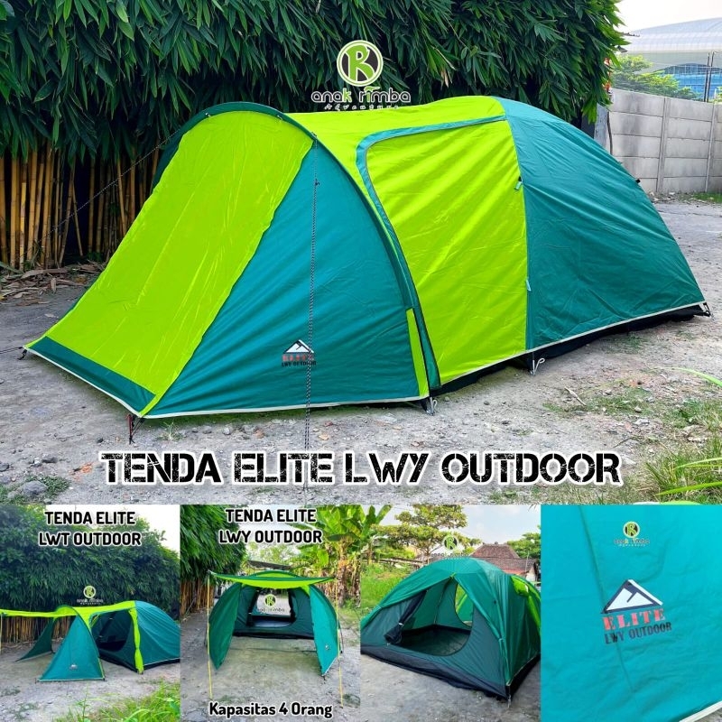 TENDA ELITE LWY OUTDOOR KAPASITAS 4 ORANG