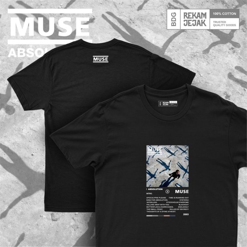 KAOS MUSE ABSOLUTION | KAOS BAND | REKAMJEJAKMERCH