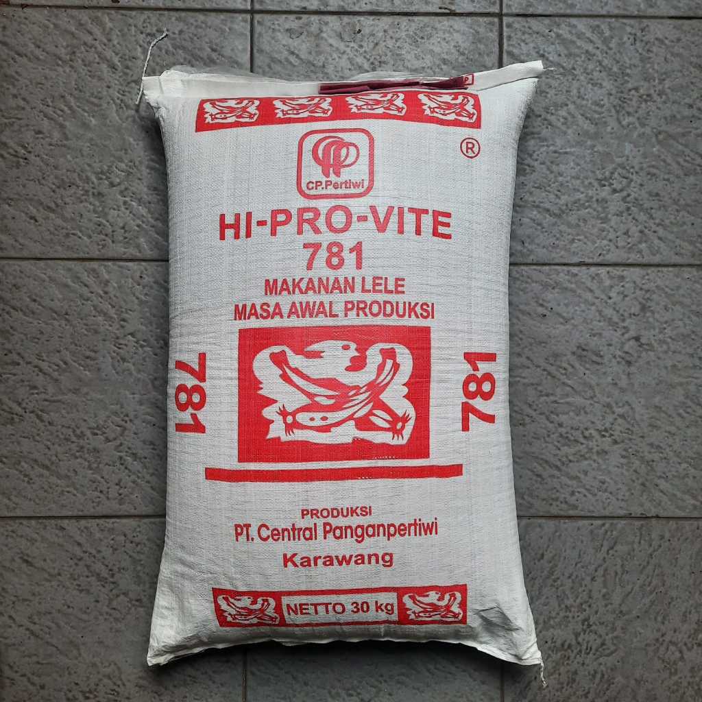 Pakan Ikan Pelet 781 Hi-Pro Vite 1kg Untuk Lele Nila Gurame Patin dll repack HARGA GROSIRAN
