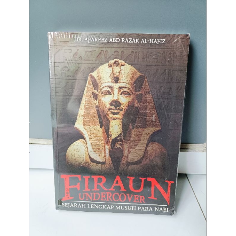 Buku original Firaun undercover sejarah lengkap Mesir kuno