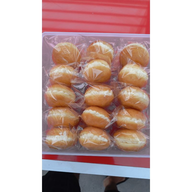 

Donat Milky Cream (Donat Susu) isi 6